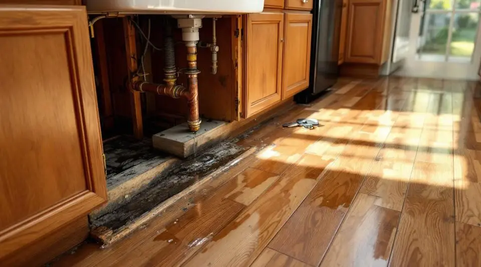 Kitchen Leak Damage Repair Tampa