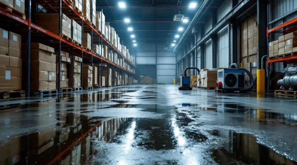 Warehouse Water Damage Cleanup Tampa